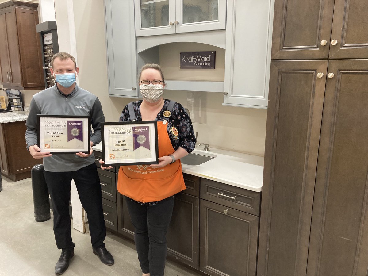 Joe Koltunowicz (@j_koltunowicz) on Twitter photo Great job Briee hitting Kraftmaid’s top 10 designer and helping out store hit top 10 as well! <a href="/dkennedy681/">Daniel Kennedy</a> <a href="/THDSpecialtyOps/">THD Specialty Selling</a> Great job Briee hitting Kraftmaid’s top 10 designer and helping out store hit top 10 as well! <a href="/dkennedy681/">Daniel Kennedy</a> <a href="/THDSpecialtyOps/">THD Specialty Selling</a>