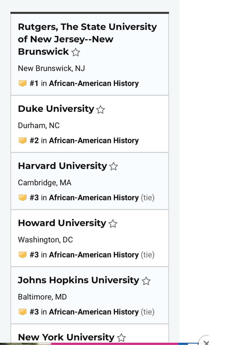 HowardUHistory's tweet photo. Wonderful news! @usnews ranked @HowardU @HowardUHistory Graduate program 3rd in African American History; the program itself is ranked 48th in the country. We will continue to forge ahead as leaders in Graduate education in African American History & History in general. https://t.co/EIttJDe0Uu