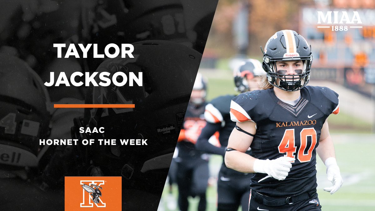 khornets's tweet photo. Taylor Jackson is this week's SAAC Men's Hornet of the Week! https://t.co/oMDCuIivBE https://t.co/JLxSA7Ia57
