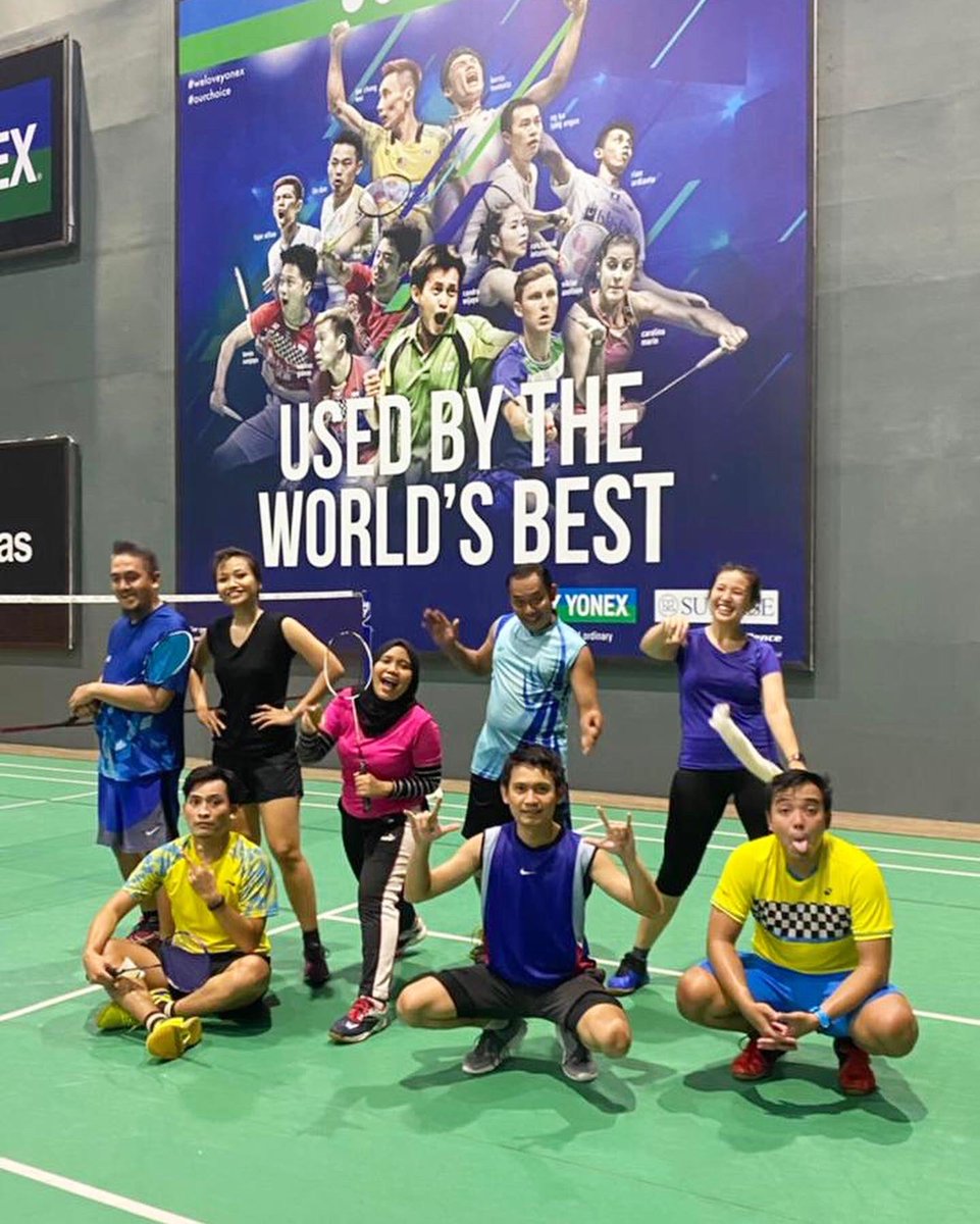 Dytha_Cimey's tweet photo. 🏸🏸🏸 https://t.co/q5R9j0qUFM
