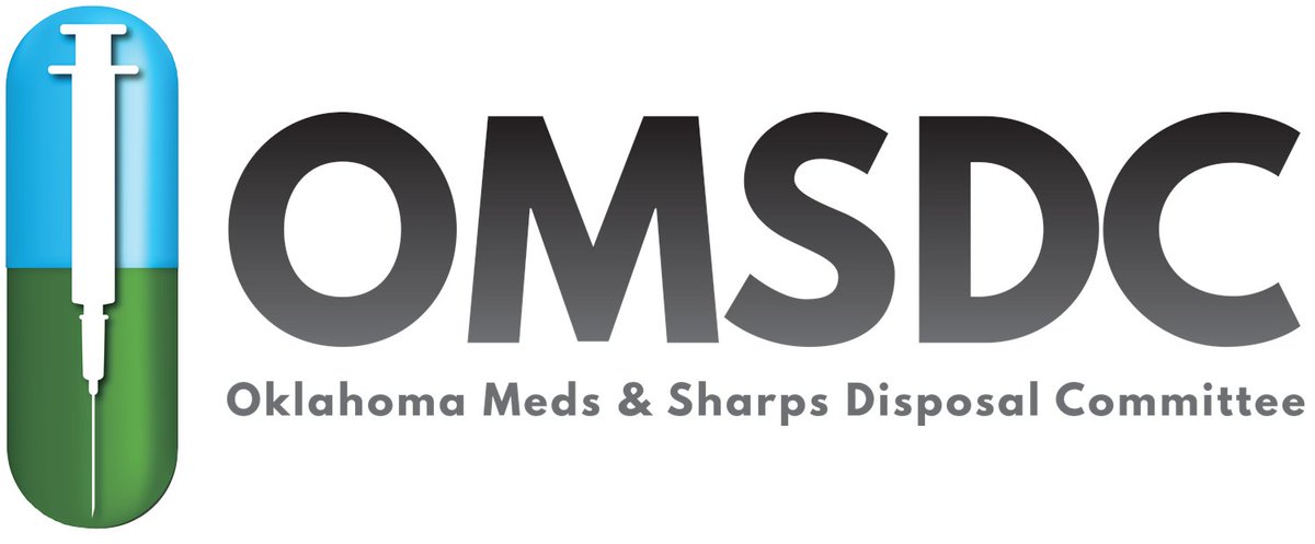 Oklahoma Meds &amp; Sharps Disposal Committee (OMSDC) is a coalition generating solutions for safe disposal of medications &amp; sharps in the #Oklahoma community. In April OMSDC will share resources for OK residents around safe disposal. bit.ly/OK-safe-dispos… #OKsafedisposal