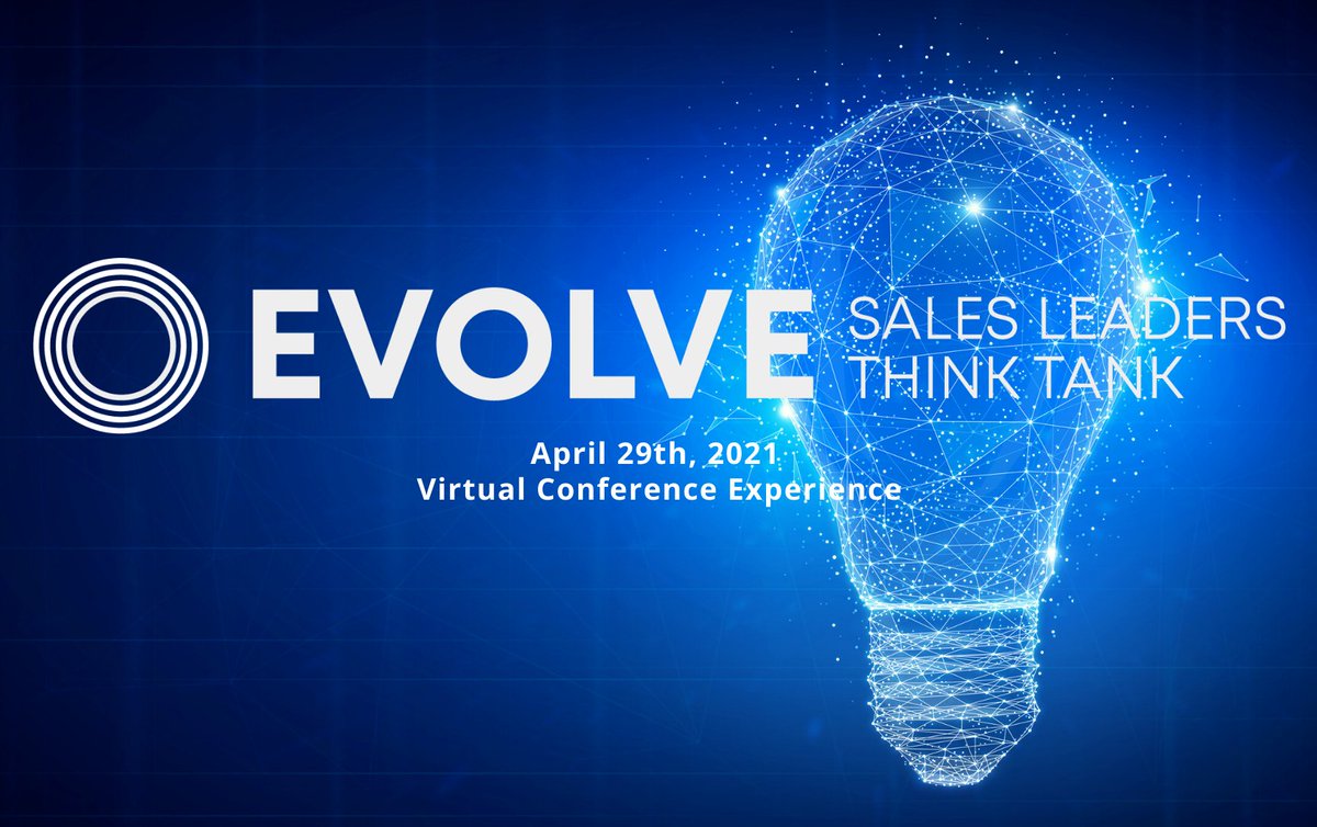 Our EVOLVE Sales Leaders event is fast approaching - register before Mar. 31 to be entered to win a complimentary 90-minute workshop for your sales team!

Tickets are complimentary, so don't delay - make this incredible event a win for you &amp; your team: lnkd.in/gF9iHve