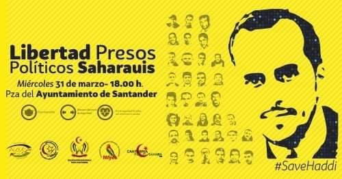 IzikYO's tweet photo. ACUDE!! Santander mañana miércoles 31a las 6 de la tarde en Pza. Ayuntamiento.
#SaveHaddi #LibertadHaddi
#LibertadPresosPoliticos https://t.co/fsoPVs04cR