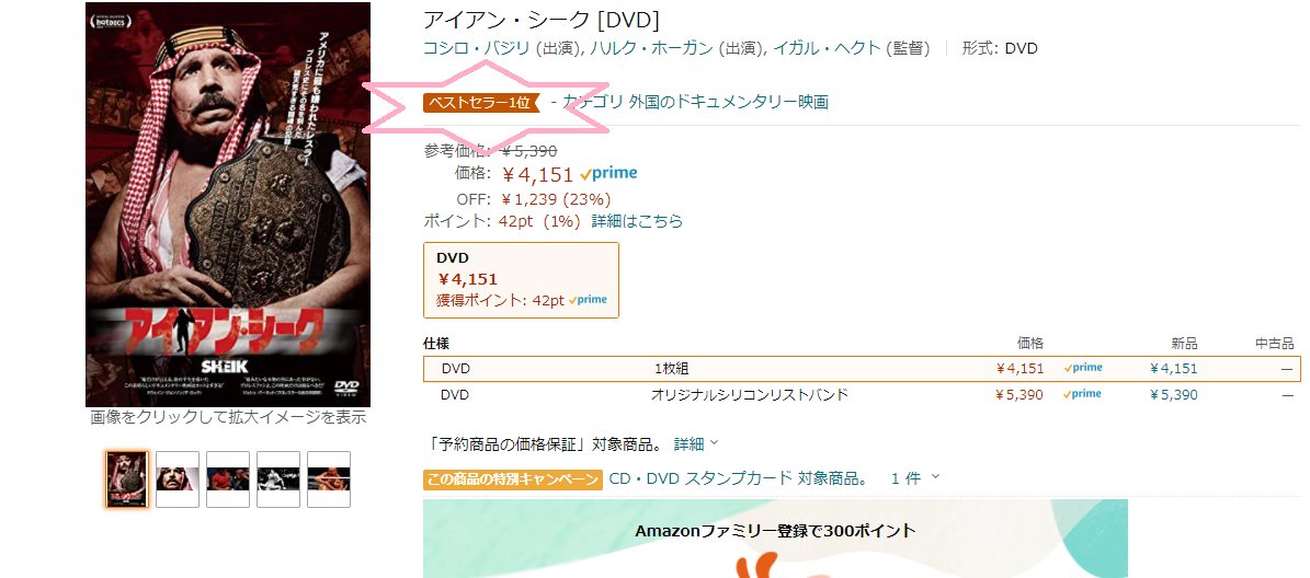 株式会社マックツイスト 弊社にてデザインを担当させていただいた 4 28発売 アイアン シーク のdvdが予約期間ですが アマゾンランキングのドキュメンタリー映画部門にて堂々 1位 にランキングされました おめでとうございます アイアン シーク