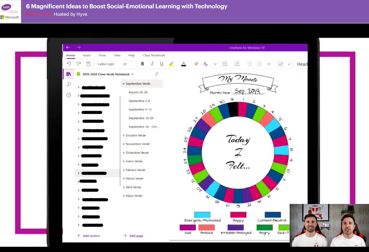 sparvell's tweet photo. The amazing  @eTwinzEDU are sharing the WHEEL OF FEELINGS for the #SEL session #MicrosoftEdu @BETT_Show featuring  @butterflynix, , @TheMerrillsEDU, @klnamya, @leofpaz78  Get more https://t.co/Y08dZcELg1 https://t.co/lQEsZx5JGc