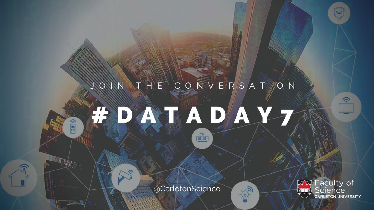 CarletonScience's tweet image. Are you among the 500+ registrants attending Carleton University&apos;s Data Day 7.1 today? Join the conversation and share what you&apos;re learning at this year&apos;s event using #dataday7. 💬💡
