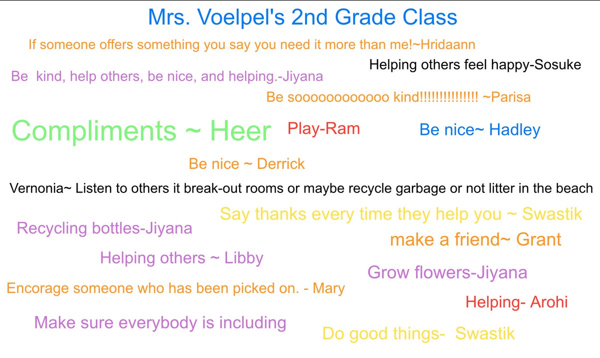 SycamoreSchools's tweet image. K-4 Virtual Spirit Week continues with The Kindest Kiddos Challenge. Our students showed off how they are spreading kindness at home! #virtualspiritweek #kindnessiscool