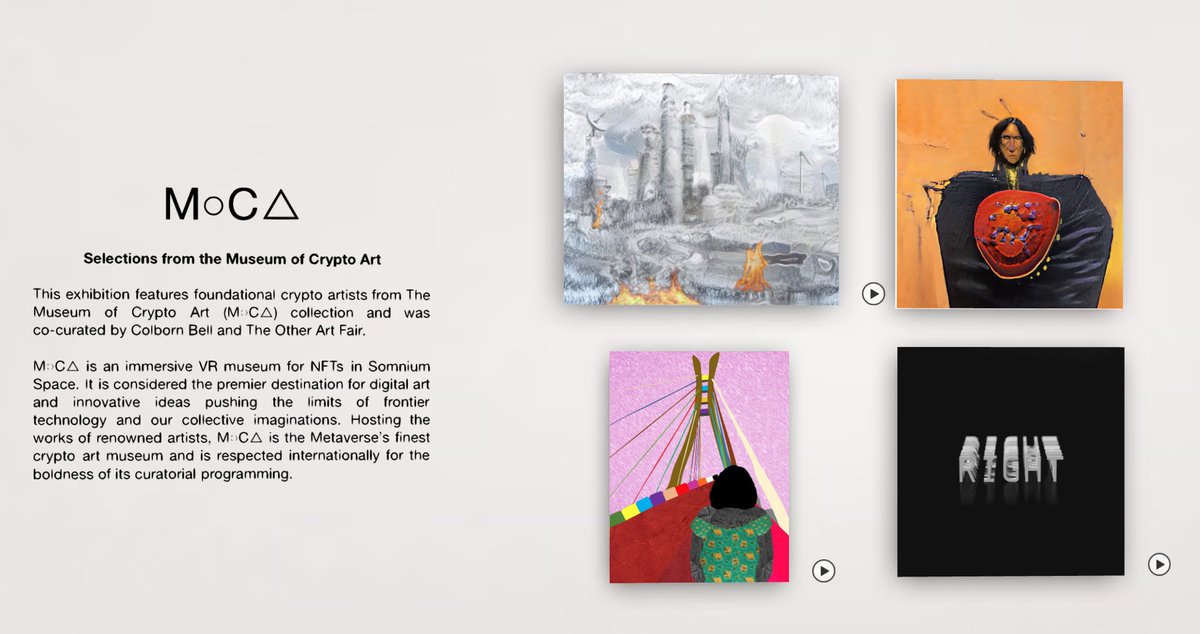 Museum of Crypto Art 🔜🕳🐇 tweet media