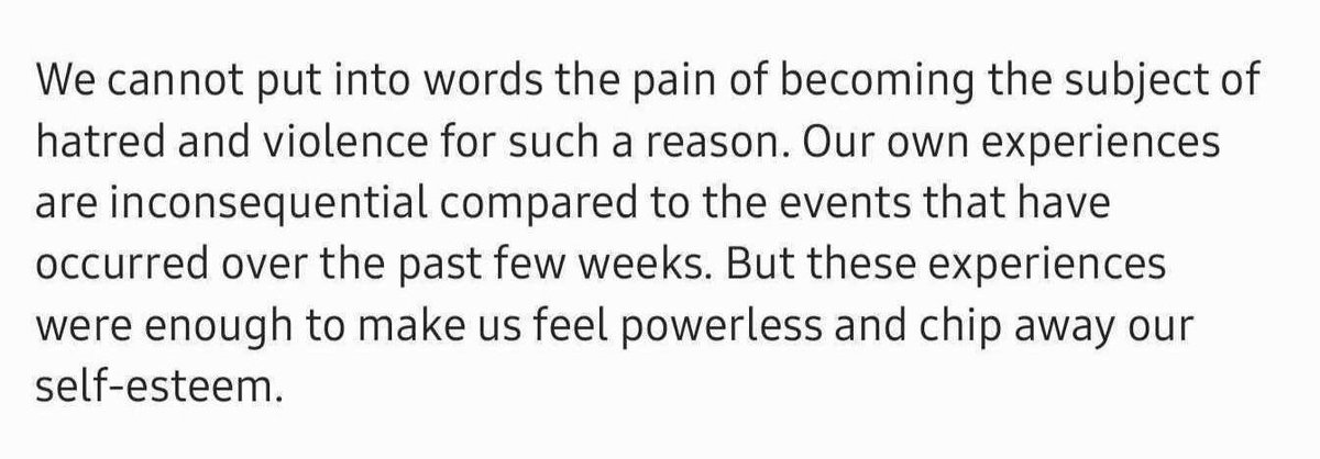 meltrivia's tweet photo. this part right here is so important here they are saying that no matter how "big" or "small" your own experience with discrimination as an asian is, in the end you and your feelings are still valid no matter what https://t.co/MyTvhGlMQI