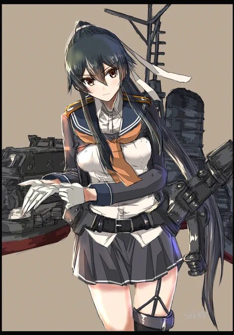 矢矧改二おめでとうっ!!(*'Д`)
#艦これ #矢矧改二 #矢矧 

取り急ぎ今日はここまでw 