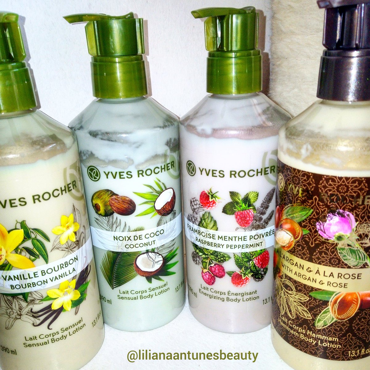 📷 || Temos por aqui fãs da marca Yves Rocher? <a href="/YvesRocherFR/">Yves Rocher</a>

Aqui está a minha coleção de cremes corporais. Eu simplesmente adoro esta marca e se quiserem saber a minha opinião, de todos os 4 cremes corporais que tenho, o meu favorito é o "Noix de Coco / Coconut" 🥥

#YvesRocher