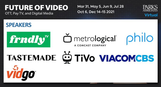 miguelsmirnoff's tweet photo. #FutureVideo20 Desde mañana estaremos participando en la conferencia mundial "The Future of Video" organizada por @ParksAssociates y compartiremos con ustedes los anticipos y conclusiones sobre los mercados #payTV y #OTT a lo largo de siete jornadas, espaciadas hasta diciembre. https://t.co/Kvs8GPVzRC