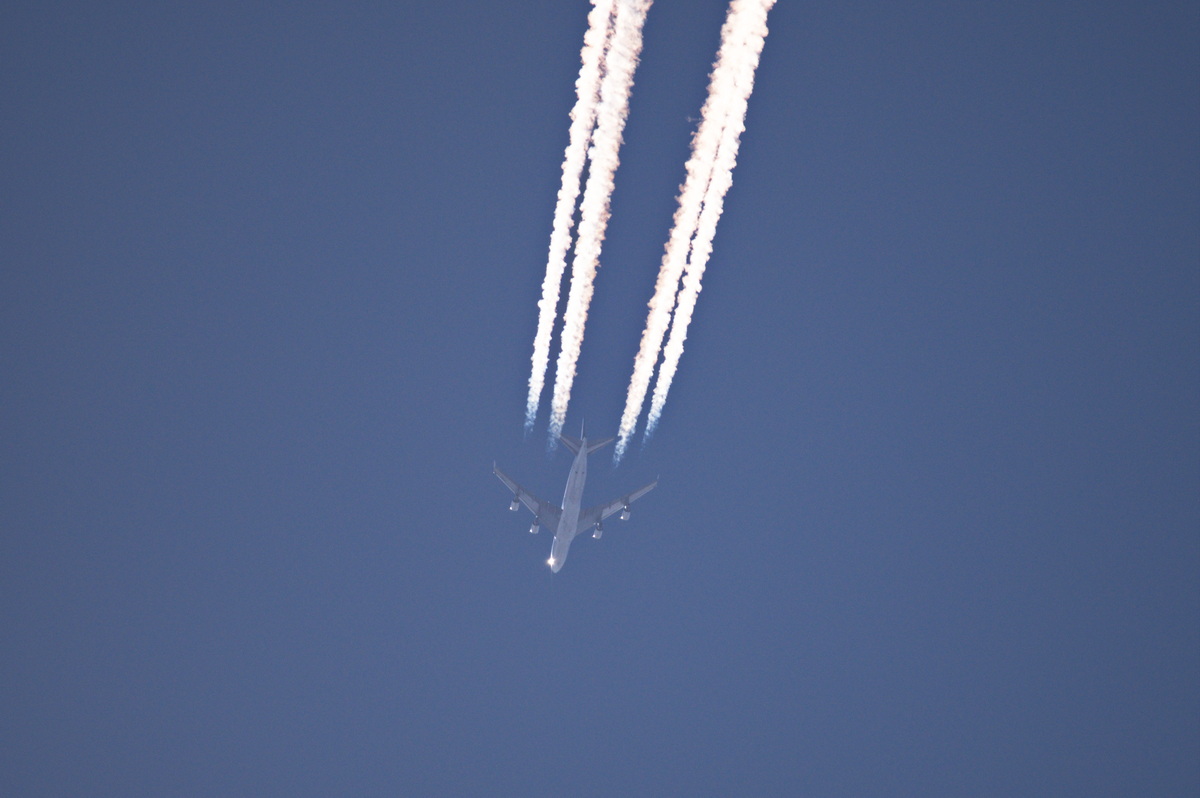 Heute seit langem wieder mal einen Flieger vor der Linse gehabt. 
<a href="/SaudiaCargo/">Saudia Cargo | السعودية للشحن</a> | TF-AMA | Boeing 747-45E  @ 33,000 ft
#planespotting