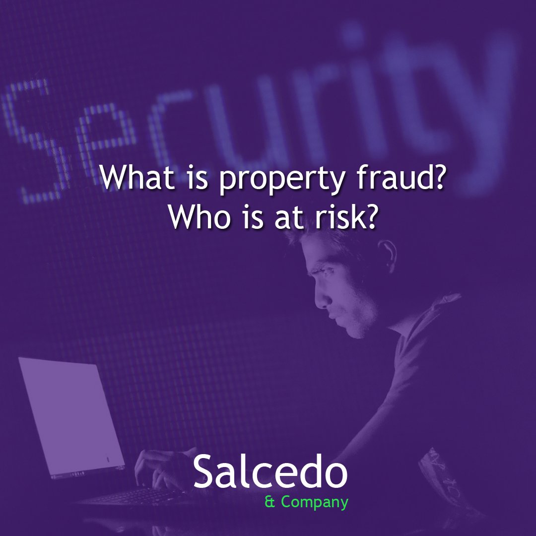 What is property fraud?
Email hacking
Identity theft
Owners who live overseas

Criminals steal your personal details and to sell or re-mortgage your property.

Investment scams - promising investment property that will never be built or buy to-let investments on derelict homes.