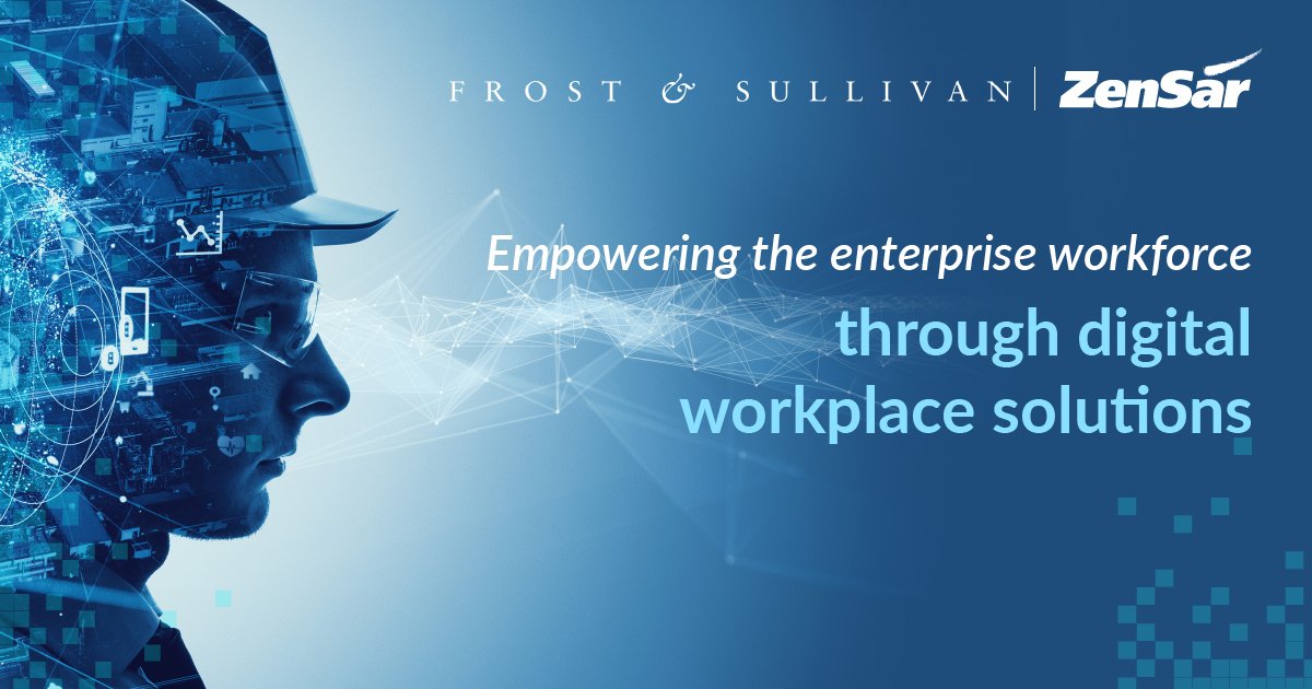 Zensar's tweet photo. What are the key challenges faced by enterprises when selecting a #digitalworkplace solution? Download this exclusive @Frost_Sullivan and Zensar joint whitepaper to understand those challenges — and how to address them. https://t.co/r4Pij2vKKb
#DFSisHOW https://t.co/37etAAxtwB