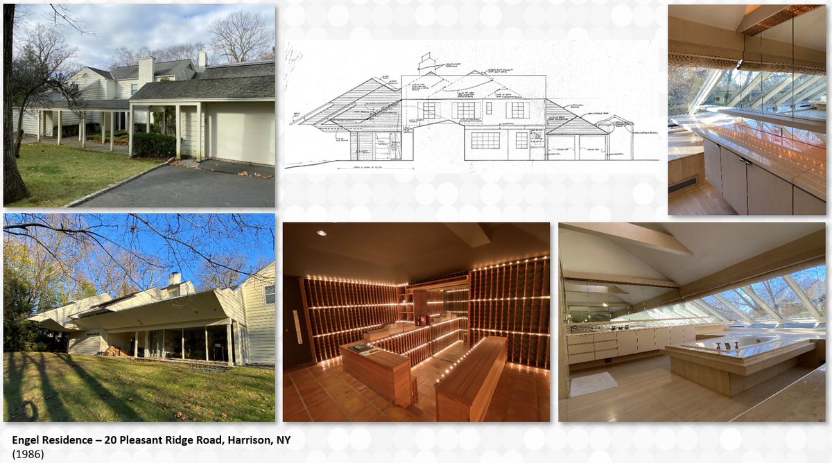 PaulRudolphInst's tweet photo. YES! Just received word Rudolph's Engel residence in Harrison, NY has sold to a couple who fell in love with it and plans to preserve the Rudolph addition - including a custom wine cellar and master bath. Images are from a lecture we gave last Friday. https://t.co/zHX46uxQrL