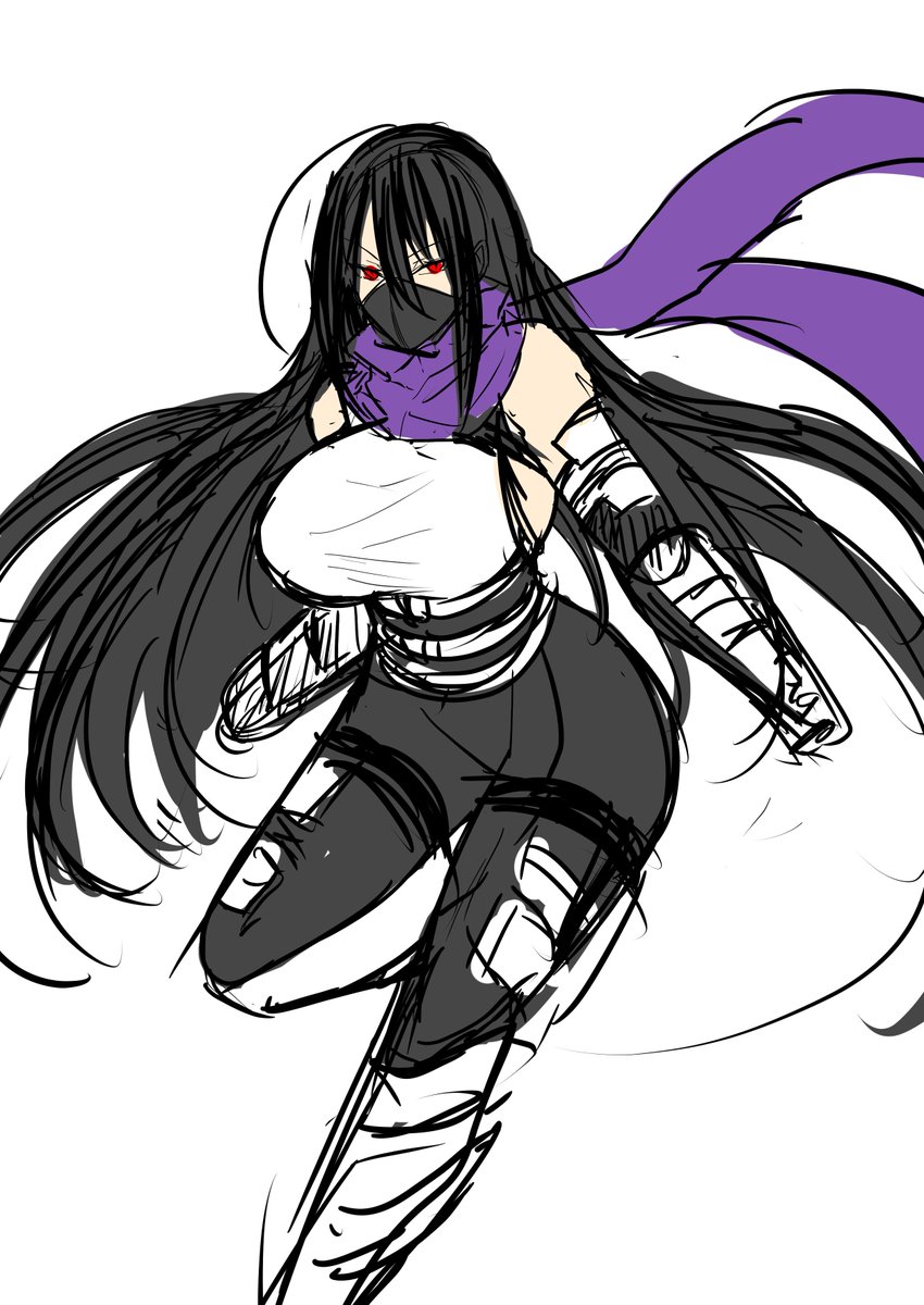 エッチ成分がたりない忍装束 