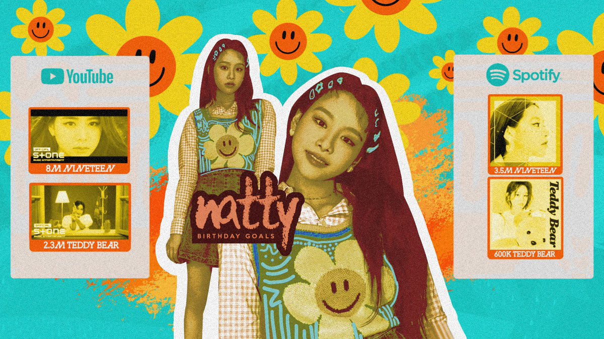 Twinny's essas são nossas metas para o aniversário da Natty, repassem para os twinnys que vocês conhecem e usem os banners para isso!

⏰ Até dia 30/05

(Segundo banner)

#NATTY #NT #나띠 #นัตตี้ <a href="/NToffcl_twt/">Official NT</a>