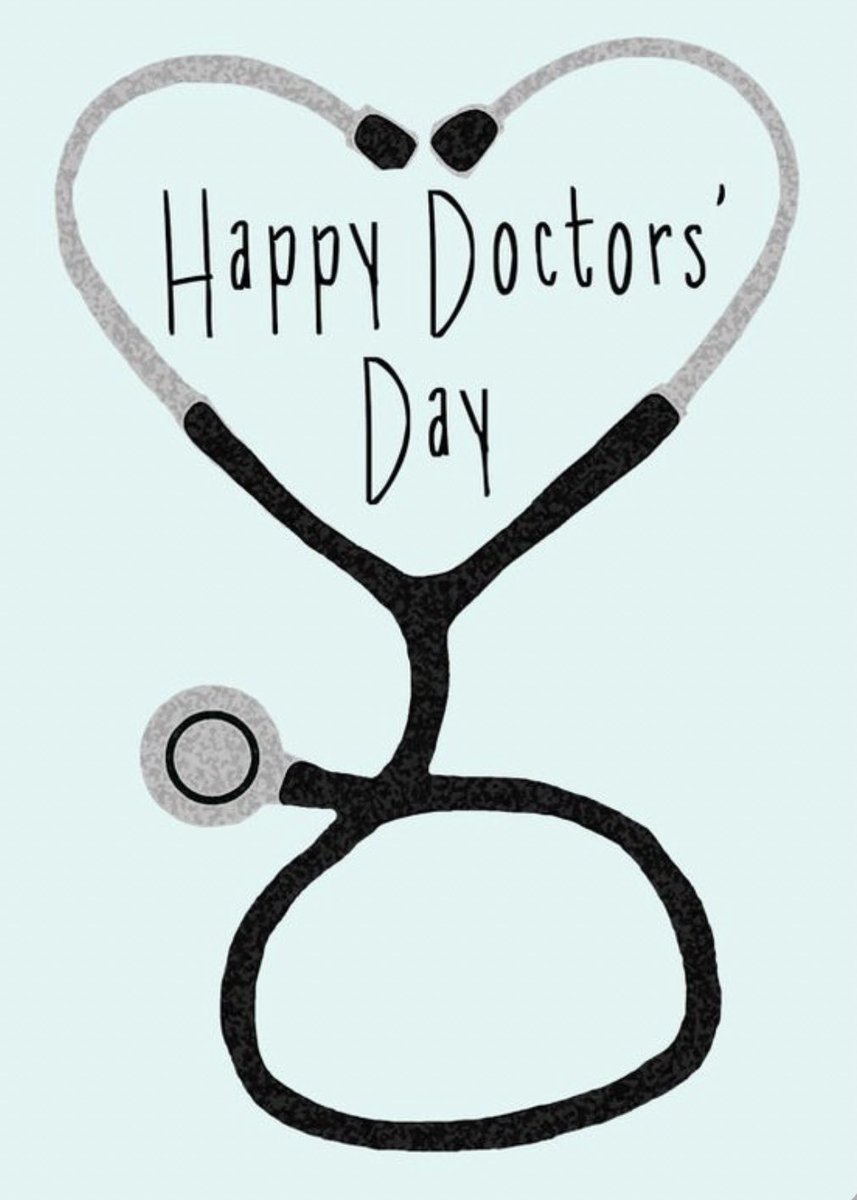 Happy Doctors Day to all my amazing colleagues! #doctorsday #MedTwitter
