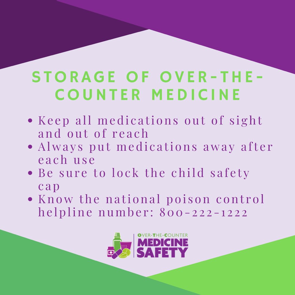 ACPHSAPhAASP's tweet photo. Welcome to Day 9 of the OTC Medicine Safety social media campaign! https://t.co/kwG885e0EF