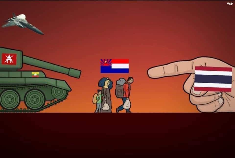 Our people are between Devils and Deep Bluer Sea .. please HELP ! 
#whatishappeninginmyanmar
#30March2021