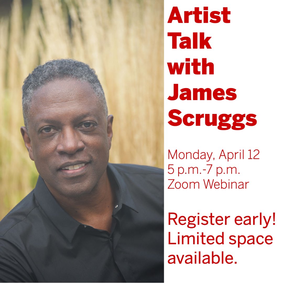 Please join the Artist Talk with James Scruggs on Monday, April 12.  The registration link is bit.ly/397Cdse. All those who register will receive a link to view Mr. Scruggs’ work, Trapped in a Traveling Minstrel Show.

For more info: depts.ttu.edu/theatreanddanc…