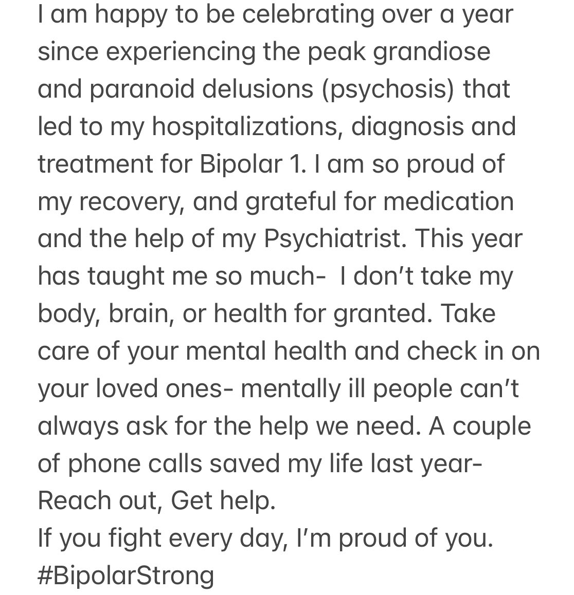 RisaDorken's tweet photo. Happy #WorldBipolarDay 🎉 #BipolarStrong https://t.co/CQ2avmeQBU
