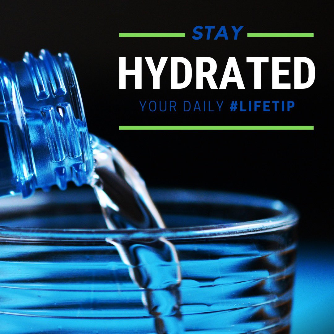 MyFamilyDoctorH's tweet photo. Drinking enough water each day is crucial for many reasons: to regulate body temperature, keep joints lubricated, prevent infections, deliver nutrients to cells, and keep organs functioning properly. #stayhydrated 
#myfamilydoctor #tuesdayvibe https://t.co/tPkT3YCN5n