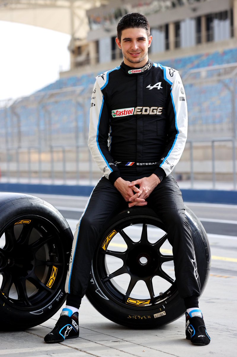 OconEsteban's tweet photo. Testing @pirellisport  2022 prototype tyres tomorrow 🏎💨 #EO31 #18inch @BAH_Int_Circuit https://t.co/7RTzWMEQfT