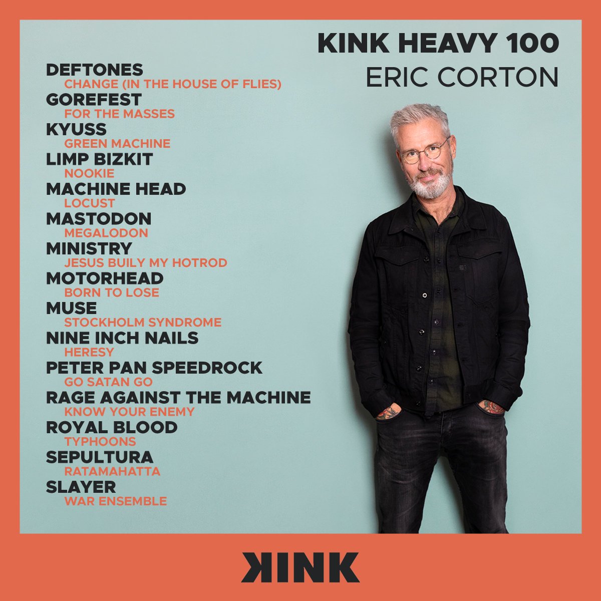 KINKpuntnl's tweet photo. Maandag hoor je de Heavy 100 op KINK met daarin de 100 beste metal en gitaarplaten! Je kan nog tot vanmiddag 17:00 uur stemmen via https://t.co/tWNi2YAtTz
Kom je er nou echt niet uit? KINK-dj Eric Corton heeft nog wel een aantal suggesties
#KINKpuntnl #Heavy100 https://t.co/Ykbgmz5a5B
