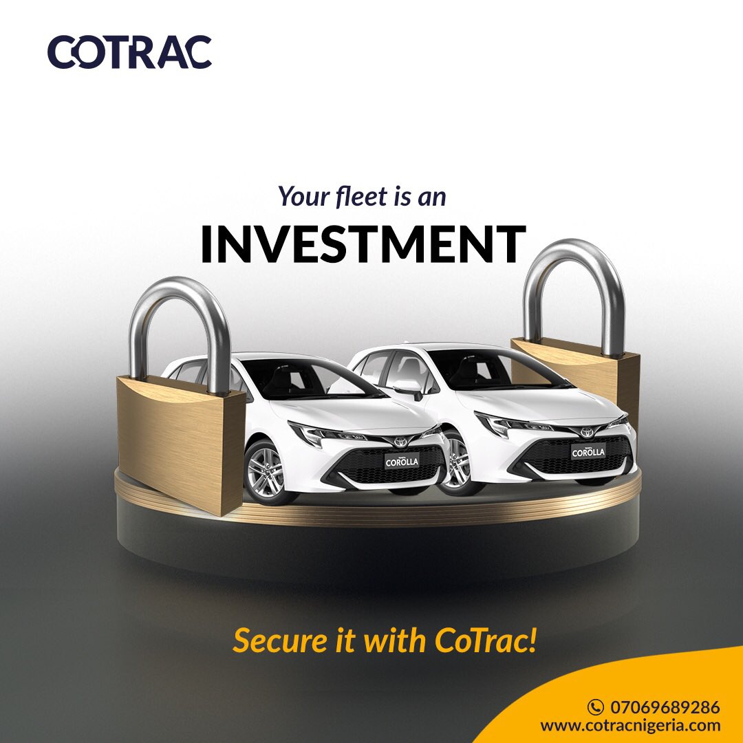 CoTracNGR's tweet photo. One of the most dangerous attempt you can ever make is not securing your investment, it is as good as not owning one.
Secure your business fleets with CoTrac.
Call 07069689286 to book an installation.
#COTRAC #CoTracNigeria #CarTrackinginNigeria #CarTrackingSystem #Trending https://t.co/5aEG5eiJ2g