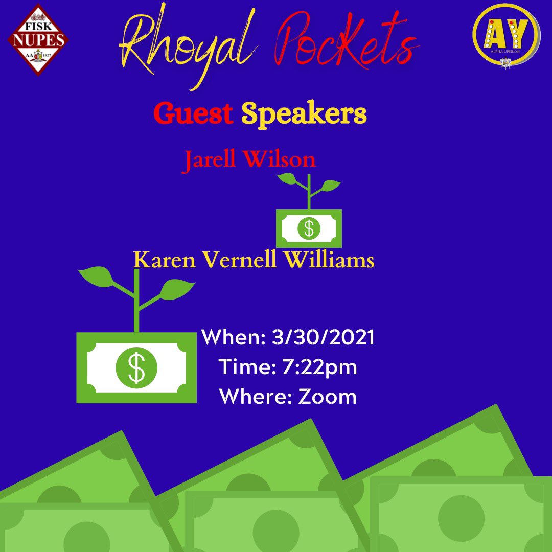 AY_poodles's tweet photo. Y’all don’t want to miss out on this great talk about how to make your pockets even greener! We are proud to partner with the wonderful men of @adnupes on this great discussion! Tune in tonight!!

Zoom link: https://t.co/KOdyRW8xga https://t.co/gPSxSIngZz
