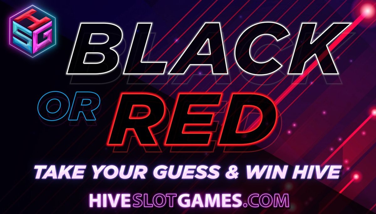 🎲BLACK or RED? Try to guess and WIN! 
💰50 #HIVE in the prize pool!

RULES:
👉Follow &amp; retwitt
👉Place your Hive nick in the comment and try to predict if the next card in the Double Up is BLACK or RED?

Good luck!

#hivetwitter #cryptogiveaway #cryptocurrency #crypto #leo