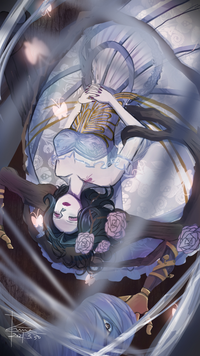 第五人格】結魂者/ヴィオレッタ #第五人格 #イラスト #描いてみた #結