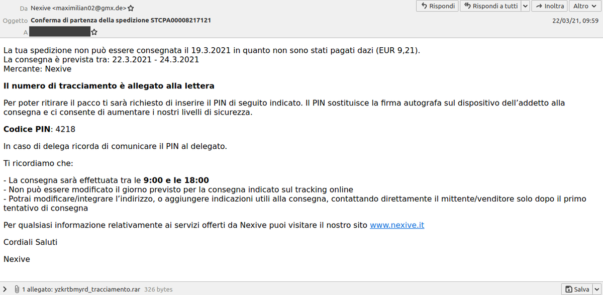 pierguidoiezzi's tweet photo. #cybersecurity #LockTheSystem è il nuovo #ransomware in circolazione tra gli utenti italiani che si sta rapidamente diffondendo attraverso email di #phishing. Il #CERT-AgID ha pubblicato i dettagli sulla minaccia che culmina con il ricatto delle vittime.

@swascan https://t.co/M0moWHO7c2