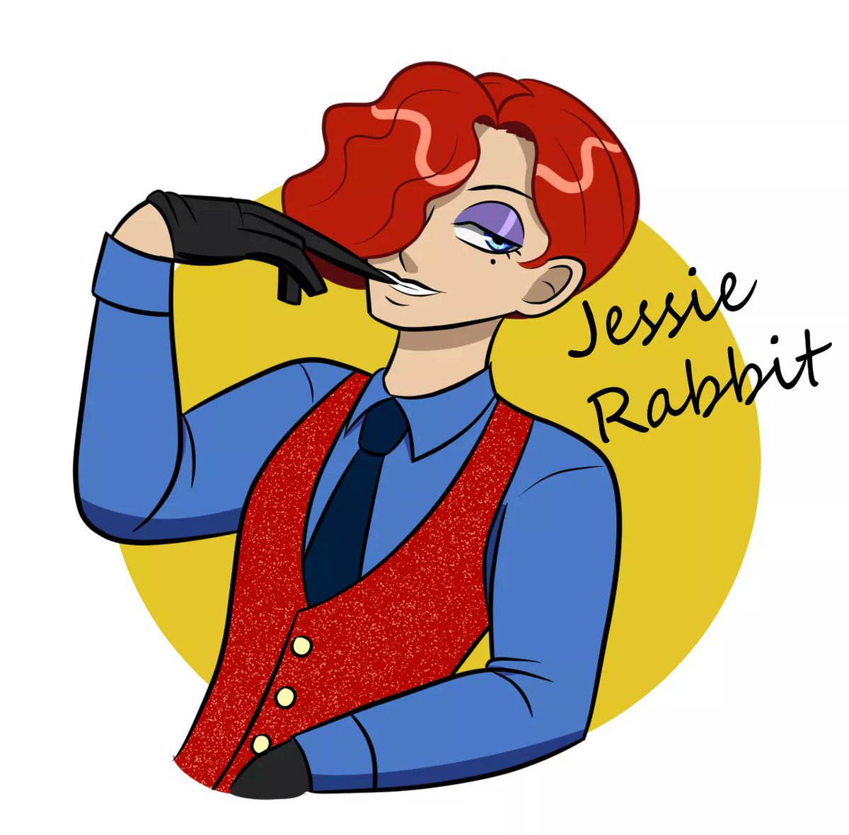 EferhildaW's tweet photo. @eemapso @memjioof. I finally drew him. #jessierabbit
#fanart https://t.co/k7nxwcGgx7