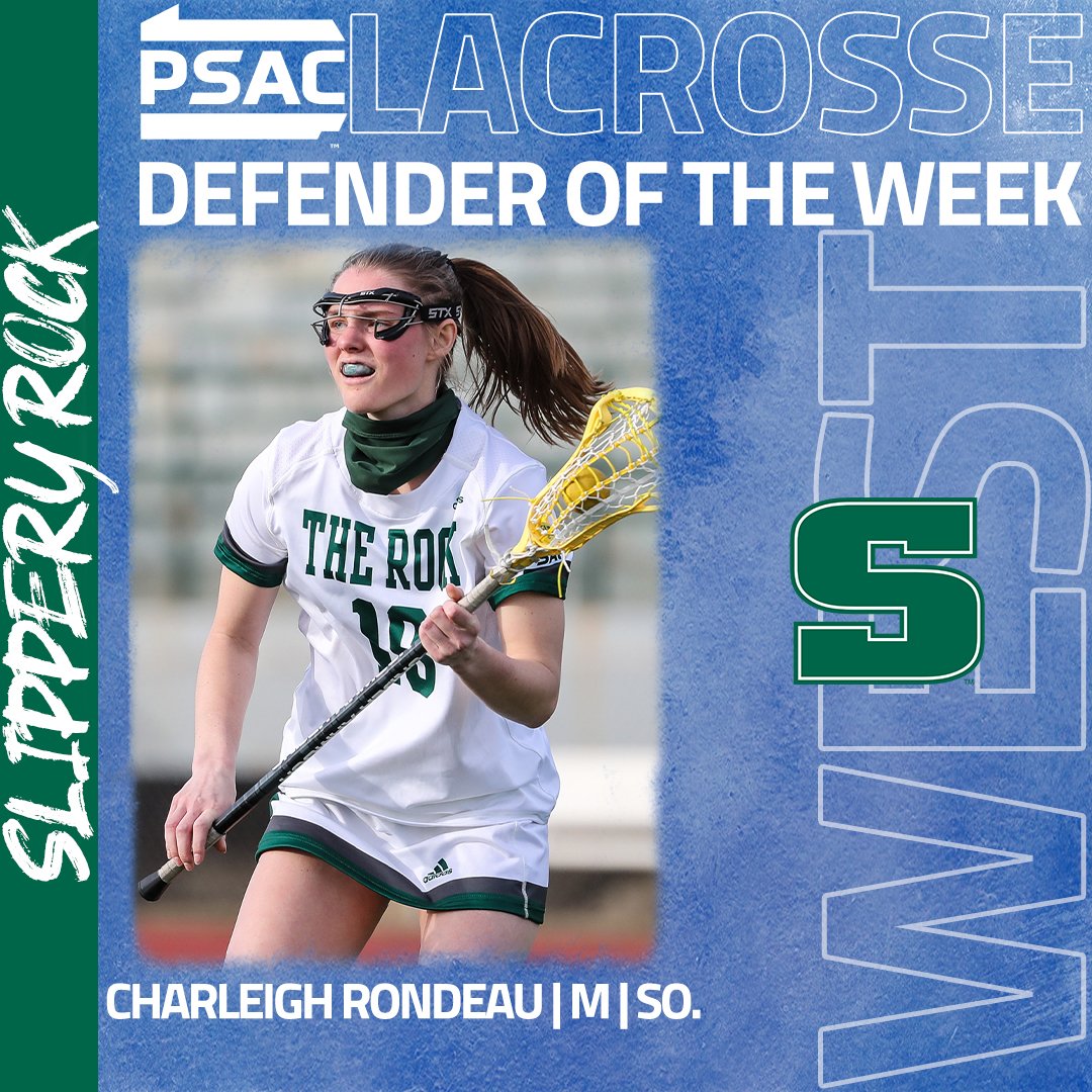 PSAC Sports (@psacsports) on Twitter photo Here are your 🥍#PSACWLAX Athletes of the Week:
East
Athlete - Hana Cicerelle, <a href="/ESUWarriors/">ESU Warriors</a>
Defender - Tiffany Diachynsky, <a href="/GoBUHuskies/">Bloomsburg Huskies</a>
West
Athlete - Taylor Fox-Trudel, <a href="/GriffinsSports/">SHUGriffin Athletics</a>
Defender - Charleigh Rondeau, <a href="/Rock_Athletics/">Rock Athletics</a>
🔗 - bit.ly/3cC61PY Here are your 🥍#PSACWLAX Athletes of the Week:
East
Athlete - Hana Cicerelle, <a href="/ESUWarriors/">ESU Warriors</a>
Defender - Tiffany Diachynsky, <a href="/GoBUHuskies/">Bloomsburg Huskies</a>
West
Athlete - Taylor Fox-Trudel, <a href="/GriffinsSports/">SHUGriffin Athletics</a>
Defender - Charleigh Rondeau, <a href="/Rock_Athletics/">Rock Athletics</a>
🔗 - bit.ly/3cC61PY