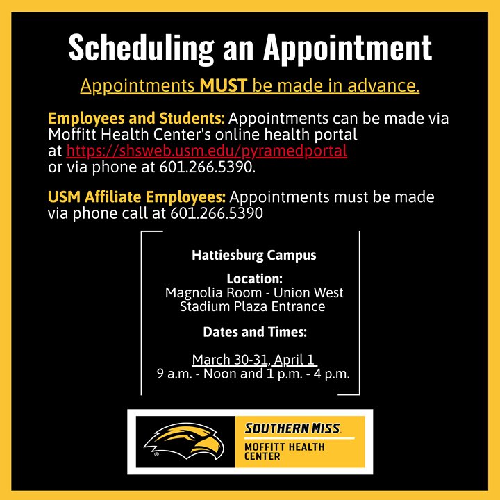 Moffitt Health Center & Pharmacy USM tweet media