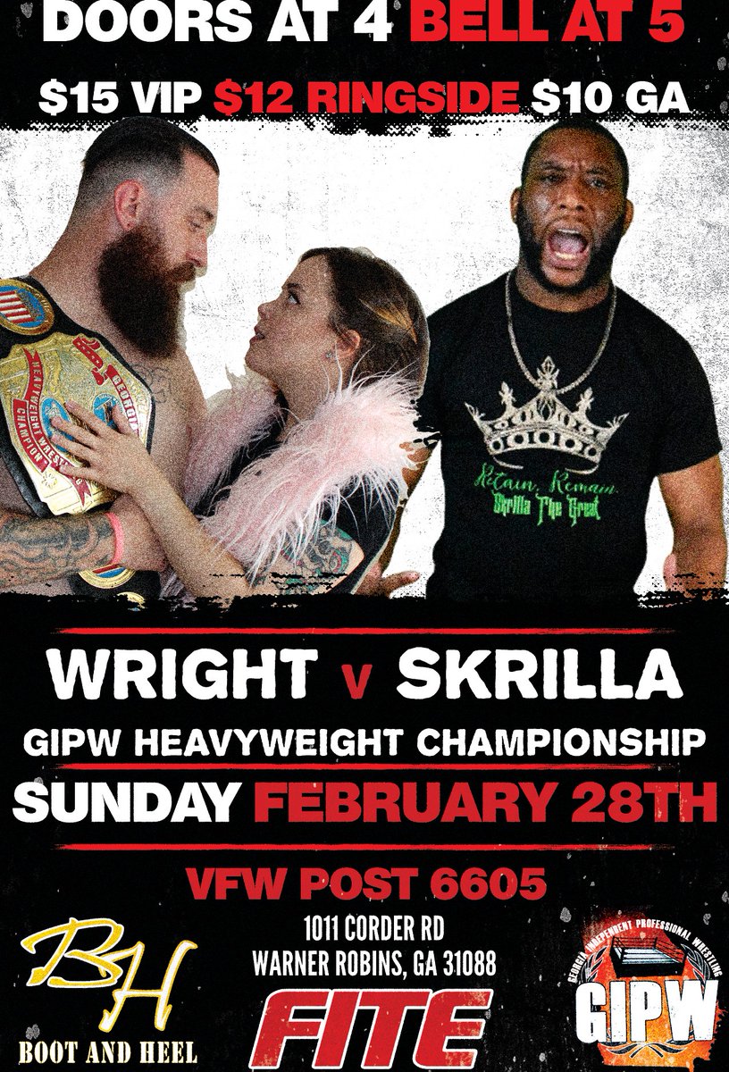 Triller_TV's tweet photo. .@GaIndyPro is ready to go all out with #UNCHAINED3
Only one can make a statement and win the gold. Who will it be?
Wright battles Skrilla for the #GIPW Heavyweight title
It's #MLW vs. #IMPACT when Creed clashes with Fulton
April 2 | 8pm ET on #FITE
🎟️ https://t.co/9FxfCHHt9a https://t.co/N1rUTSOxb9