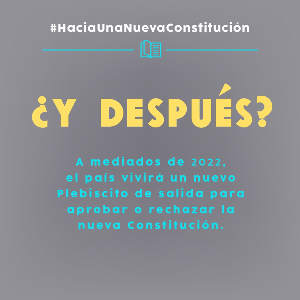 La Convención Constituyente formada por las 155 personas elegidas tendrá 9 meses para presentar un nuevo texto constitucional, que podría ser ampliado por 3 meses más, en una sola oportunidad. #HaciaUnaNuevaConstitución