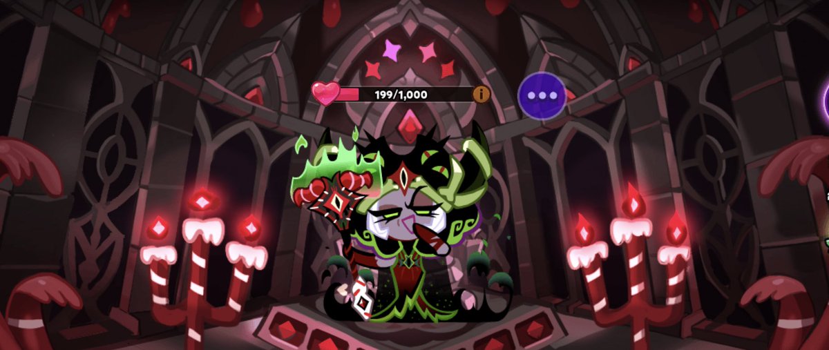 T0THEDARKSIDE's tweet photo. #cookierunovenbreak 

“.....ไม่ได้ จักเป็นเช่นนี้ไม่ได้”

คุกกี้ดาร์คช็อกโก้มีอาการตัวสั่นสะท้านทันทีหลังจากกระแสพลังงานมืดอันมหาศาลได้เข้ามาครอบงำพร้อมการมาเยือนของนางแม่มด

และไหนท้องพระโรง ( สกิน Lobby) สีดั่งแยมสตรอเบอรี่อีก? คุกกี้อัศวินมืดตั้งใจว่าจักไม่ยอมโดนครอบงำแล้วแท้ๆ https://t.co/ZoWmVRiqsY