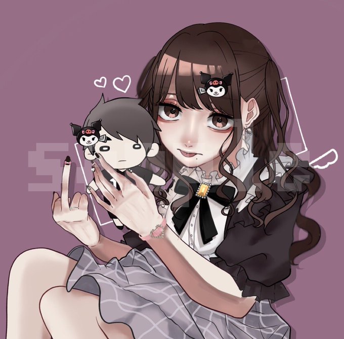 地雷女のtwitterイラスト検索結果