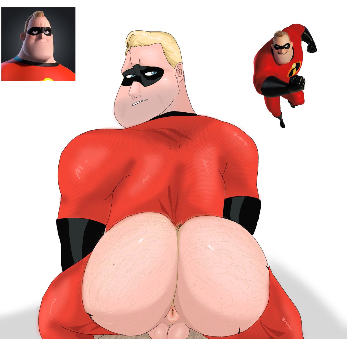 Slideshow mr incredible naked 