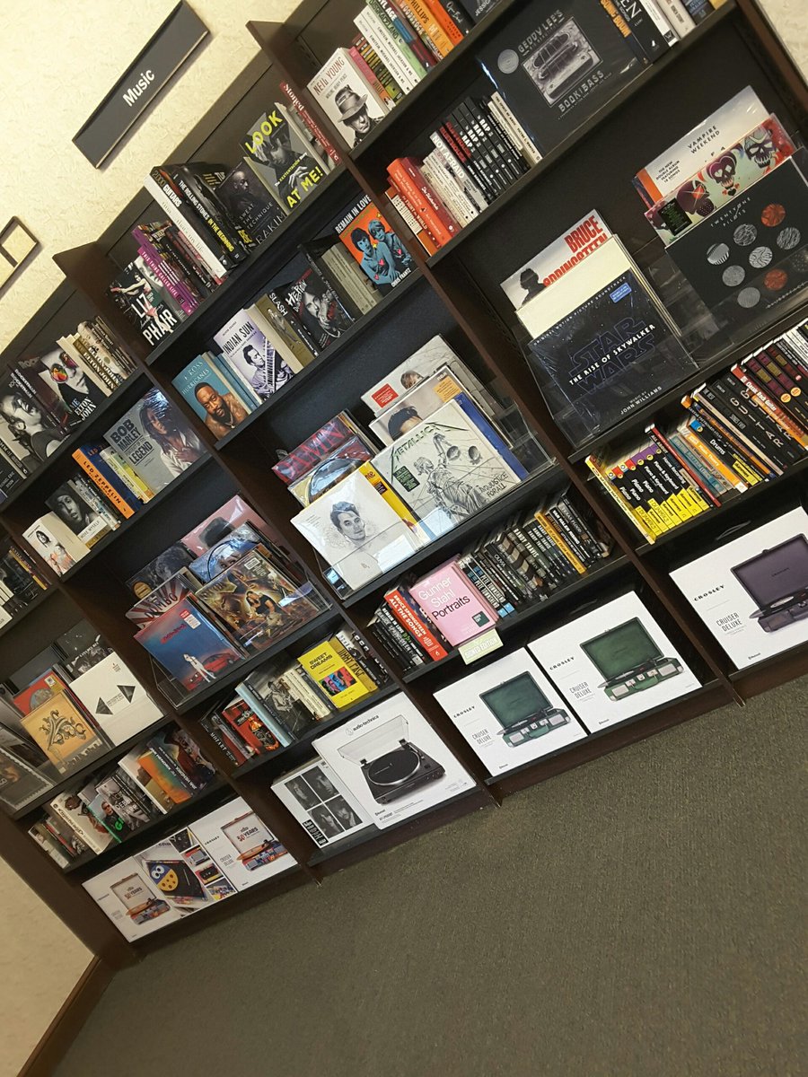 Come check out our new #musicshop at your @bnbismarck store!!  Now you can look for your favorite #vinyl and a #musicbiography to go with it!!  #vinylisbetter #crossley #audiotechnica