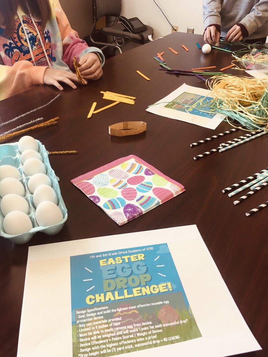 Rachel Smith (@msengineersmith) on Twitter photo Classic egg drop challenge on this sunny spring day! Stay tuned for the possibly messy results 🍳 <a href="/SouthernTiogaSD/">Southern Tioga SD</a> #LrnDrvn Classic egg drop challenge on this sunny spring day! Stay tuned for the possibly messy results 🍳 <a href="/SouthernTiogaSD/">Southern Tioga SD</a> #LrnDrvn