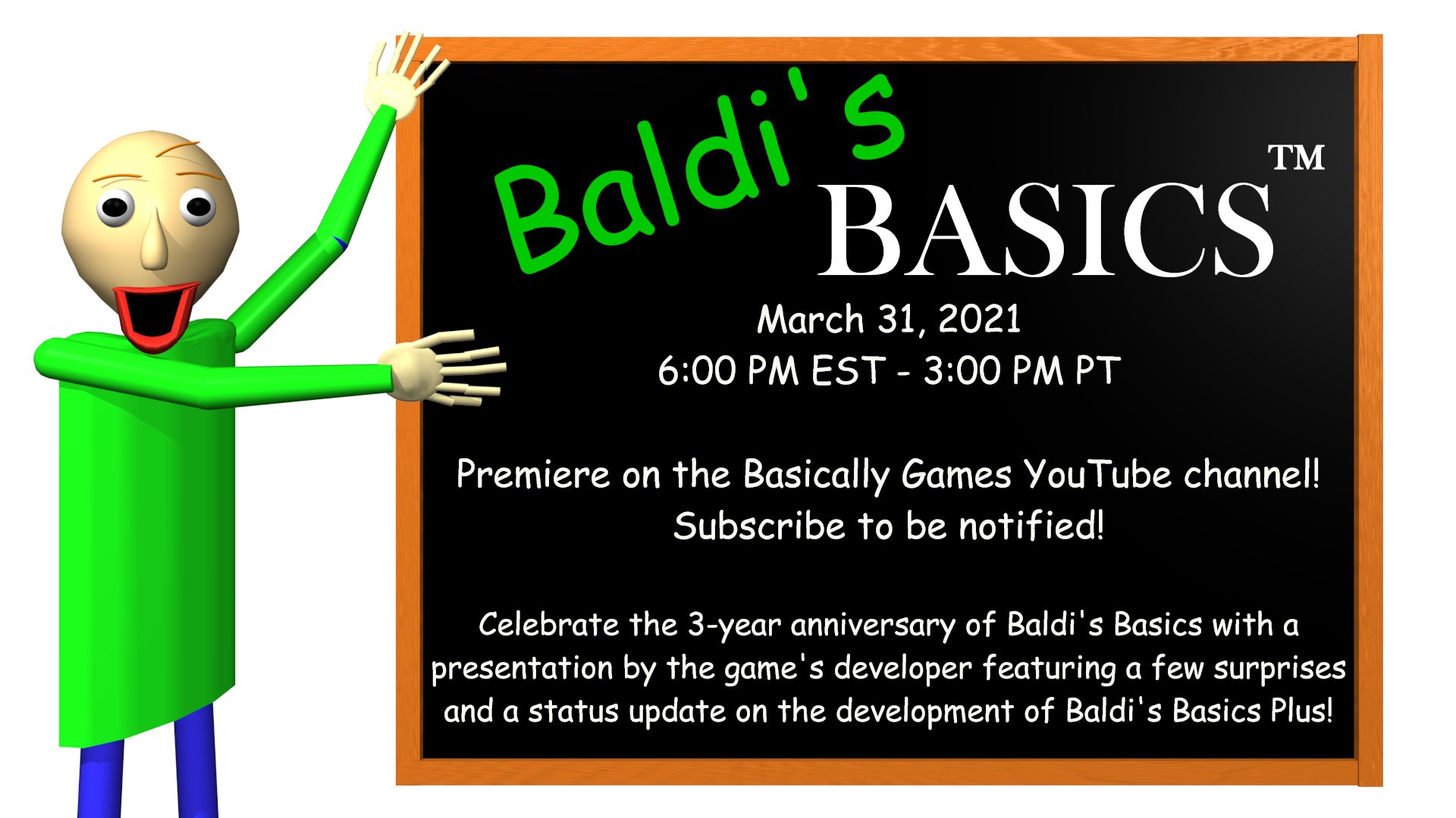 Baldi's Basics PLUS 