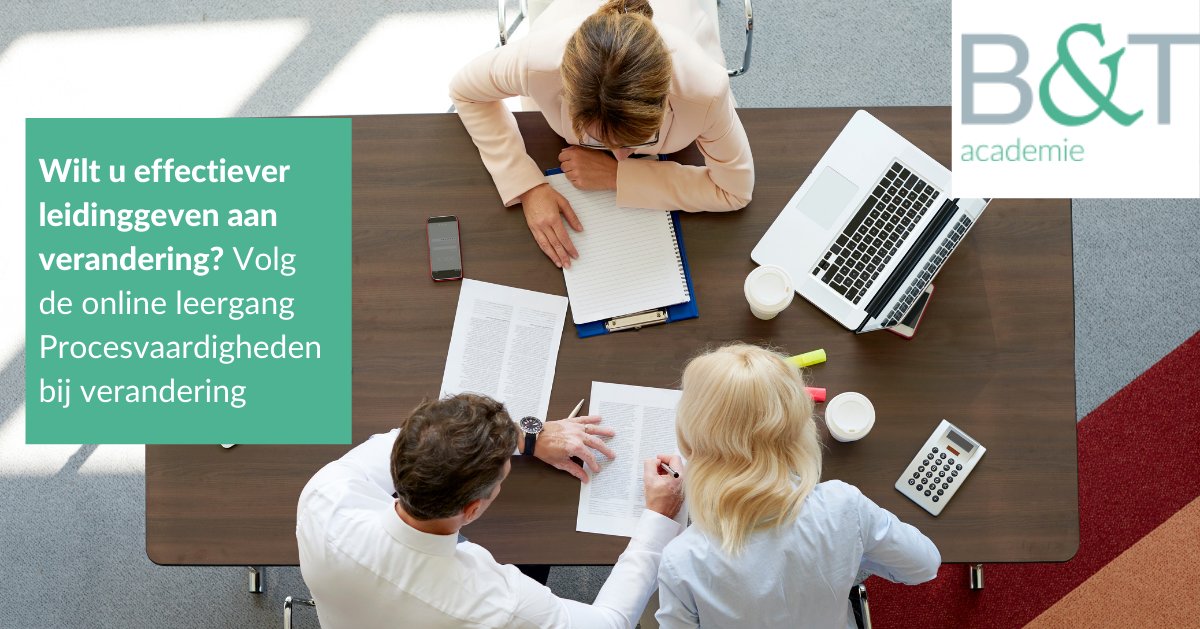 Bent u (eindverantwoordelijk) schoolleider en wilt u effectiever leidinggeven aan verandering? De online leergang 'Procesvaardigheden bij verandering' biedt uitkomst. Lees meer over deze leergang (startdatum 15 april): bit.ly/2ZrKLF7
#onderwijs
#verandermanagement