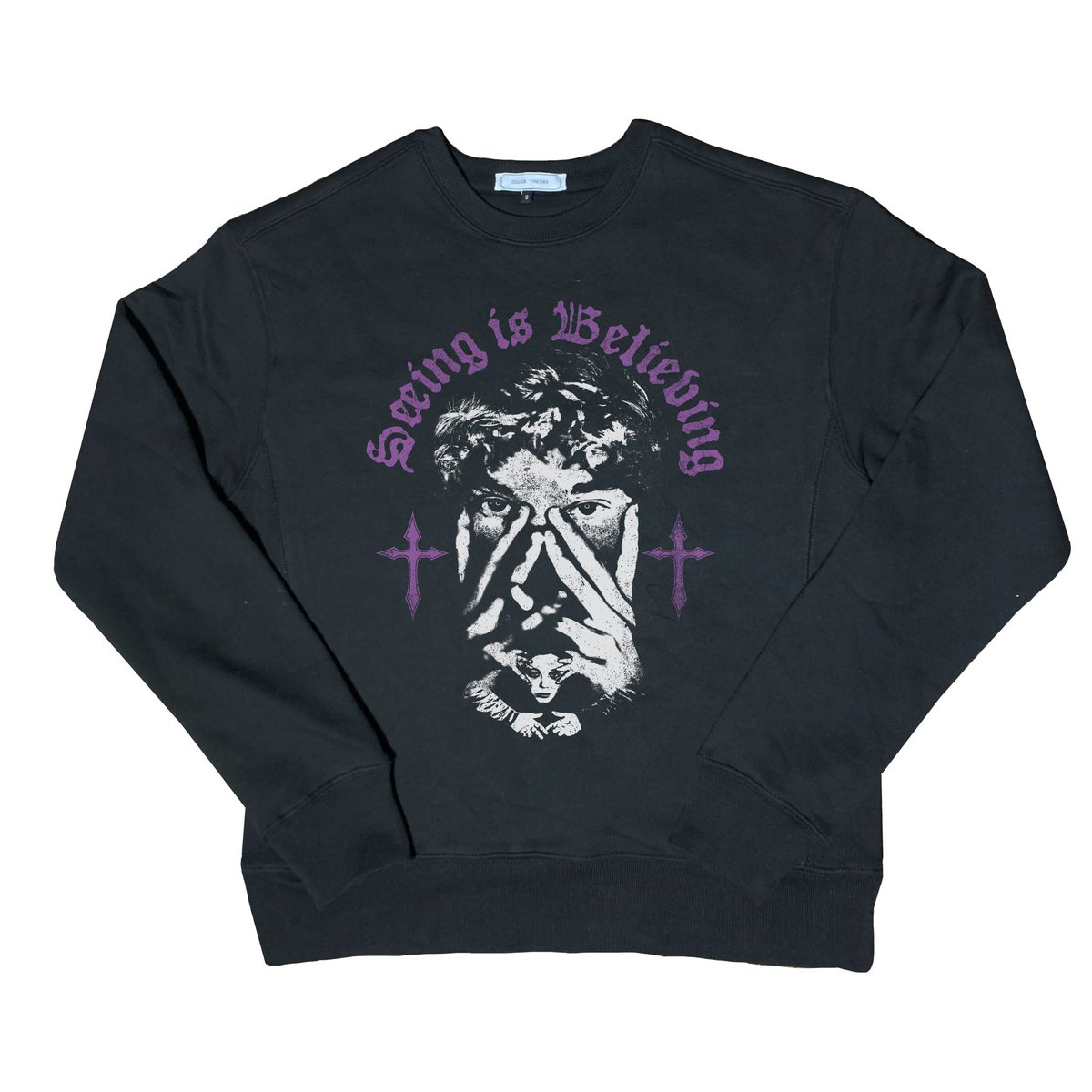ColorTheory_'s tweet photo. “THROUGH THE EYES OF THE BEHOLDER” Crewneck Sweatshirt
Item 3/4 From “Seeing is Believing”
WEBSITE GOES LIVE FRIDAY APRIL 2nd https://t.co/hQr7xnu1r7