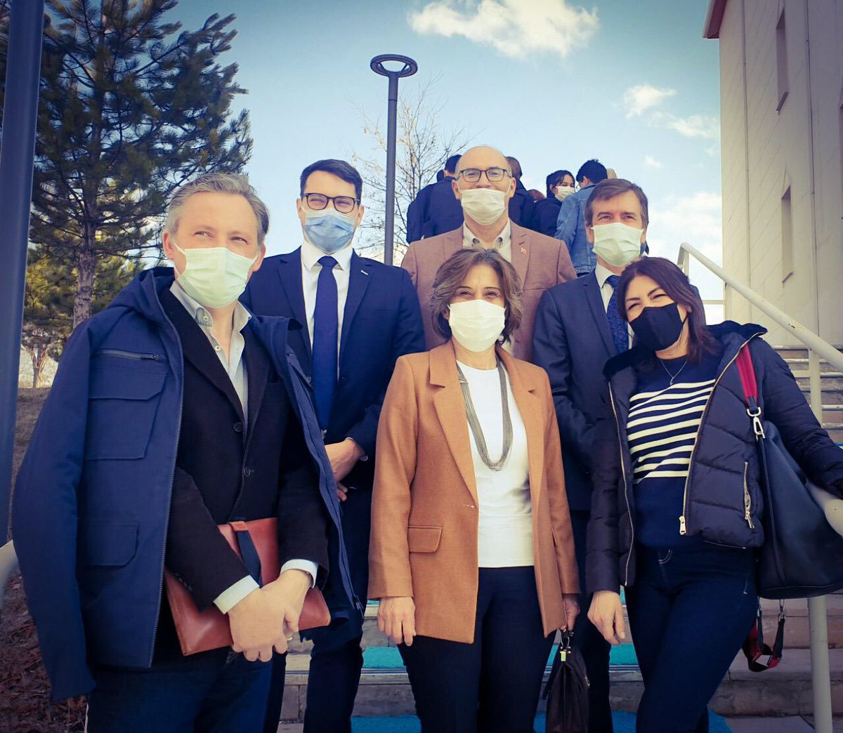 öğrencilerini ziyaret ettiler. 
Emel Özkaya, Hamza Kuzucu ve ekipleri ile öğrencilere sıcak karşılamaları ve misafirperverlikleri için teşekkür ederiz.

🇫🇷 Les équipes en déplacement !
Bruno Delvallée, Attaché de coopération éducative, Vincent Brousse, Attaché de coopération +