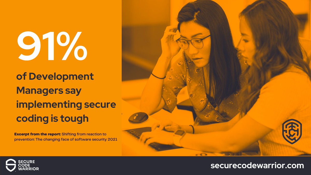 SecCodeWarrior's tweet photo. Learn why the future of secure coding is preventative and what developers need to become the first line of secure code defense. Check out the infographic now: https://t.co/mcyWIhFYZ6

#preventativeapproach #startleft #humanapproach #devsec https://t.co/2zMPfROiem